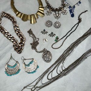 Bag filled will jewelry